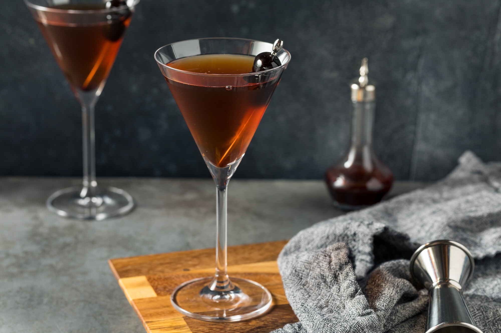 Manhattan Dry cocktail recipe-image