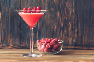 Raspberry Martini
