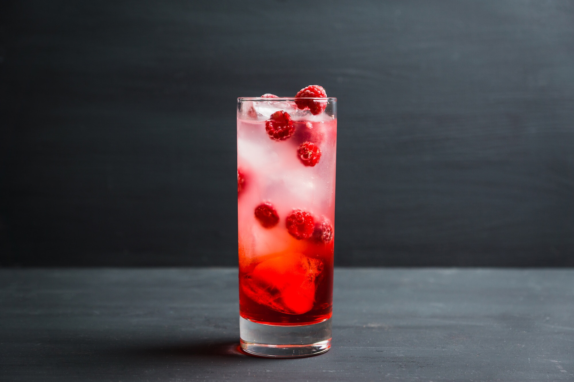 Raspberry Collins cocktail recipe-image