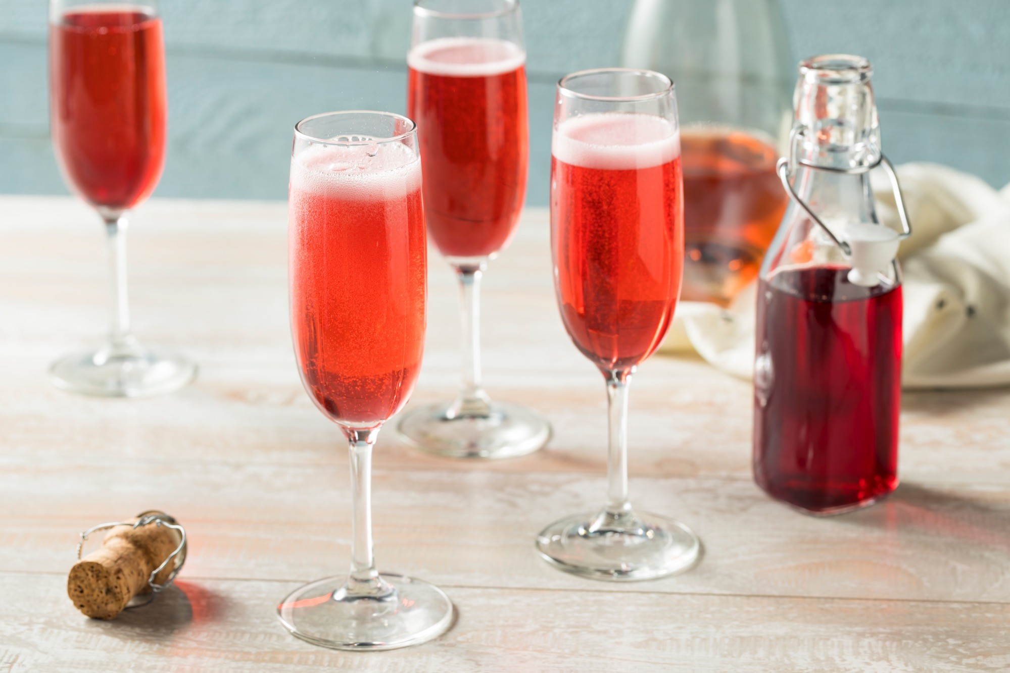 French Champagne Surprise cocktail recipe