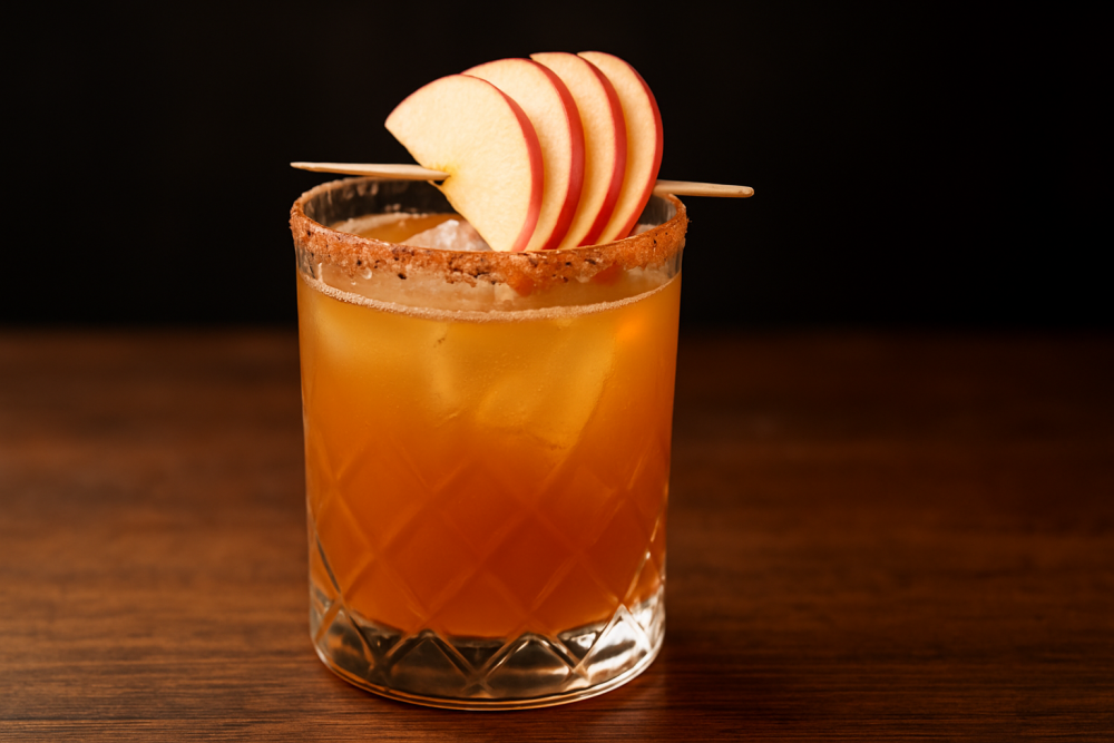 Spicy Apple Cider Margarita cocktail recipe - Make Me a Cocktail